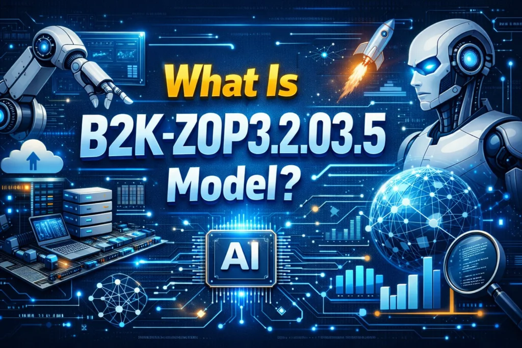 Decoding the Mysteries of the B2K-ZOP3.2.03.5 Model
