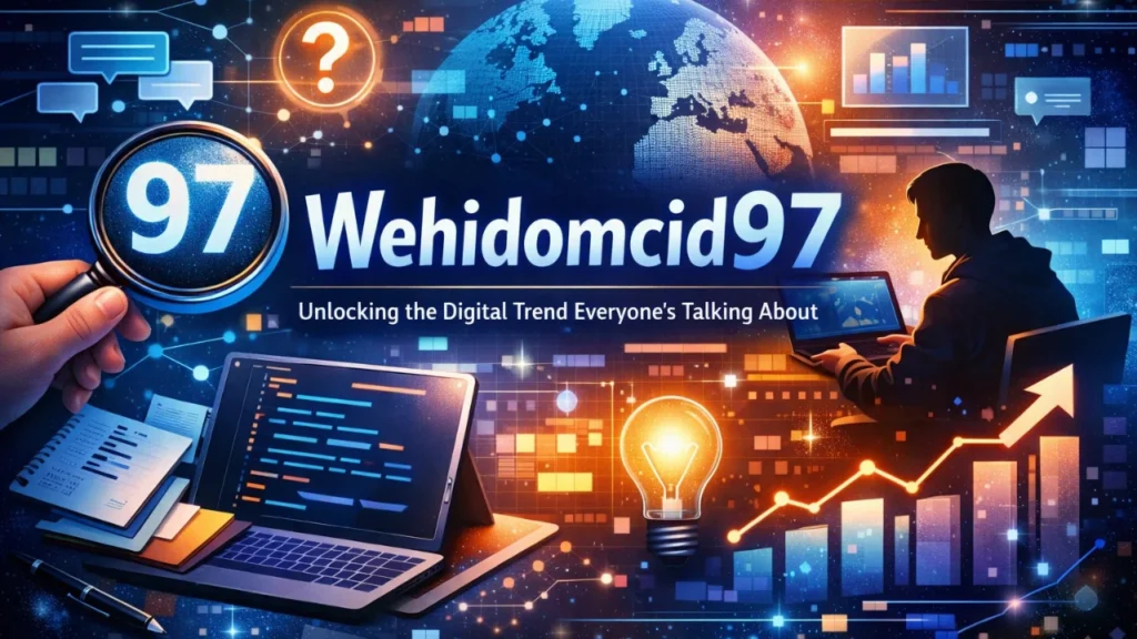 Unraveling the Mystery Behind Wehidomcid97: What You Need to Know
