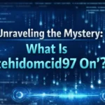 Unraveling the Mystery: What is Tehidomcid97 on the Internet?